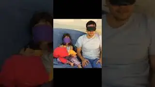 Desafio do tato de olhos vendados #Shorts