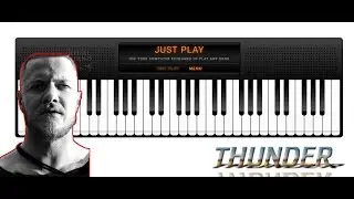 Virtual piano - Thunder