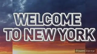 Taylor Swift - Welcome To New York [Lyrics]