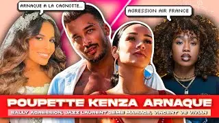 POUPETTE KENZA ARNAQUE CAGNOTTE, JAZZ ET LAURENT MARIAGE *encore* SCANDALE CRAZY SALLY AIR FRANCE