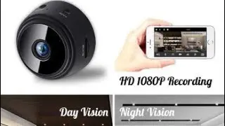 A9 Mini WiFi IP Camera HD Night Vision Cam By Tool Bo XBD