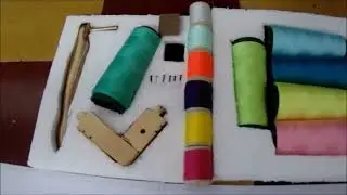short composición del kit para string art