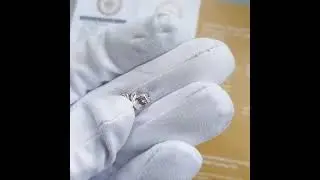 серьги с бриллиантами в стиле 