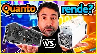 💴 HOW MUCH DOES A MINING ASIC YIELD? - Is it better to mine with an ASIC or a graphics card?
