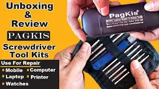 Unboxing & Review Pagkis Screw Driver | Screw Driver for Repair Laptop,  PC & Mobile | Screw Driver