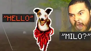 a indie horror game about a Creature replacing your dog | milo.exe