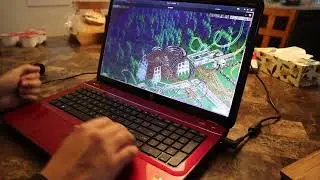 The Red Laptop is Complete! Quick tour through the Pop! OS Gaming Rig