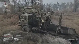 MudRunner ч2#поездка на Камазе с привлечением УАЗ и К 700