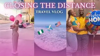 Travel Vlog: Moving from Nigeria 🇳🇬 to America 🇺🇸 | Closing The Distance | Ep 4 | Ele Gold B