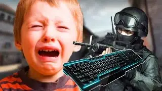 ИГРАЕМ С ВХ (CS:GO ШОУ) | БОМБАНУЛО, РАЗБИЛ КЛАВИАТУРУ! #2