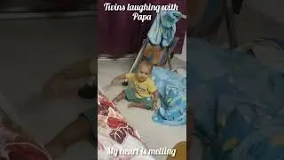 Twins boys playing with Papa|My heart💕is melting❣️@Twindomm #dailyvideos #viralvideo #twinbrothers