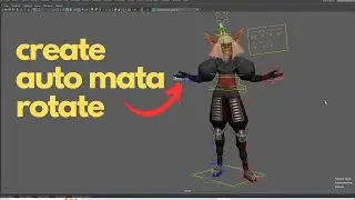 MAYA 3D TUTORIAL: HOW TO CREATE AUTOMATA ROTATE CONTROL IN MAYA | @dekhocgi