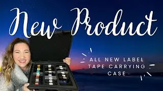 Finally, there's a label lape Carrying Case for Brother P-touch Tapes TZe Series