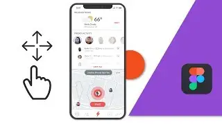 Designing + Prototyping in Figma (horizontal and vertical scrolling)