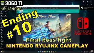 Prince of Persia: The Lost Crown - nintendo switch Gameplay walkthrough PC emulator 
