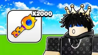 I OPENED 2000 MVP KEYS AND GOT EXTREMELY LUCKY IN PET SIMULATOR 99