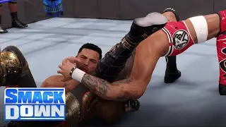 RICOCHET & TOMASSO CIAMPA VS LEGADO DEL FANTASMA | TAG TEAM NO.1 CONTENDERS MATCH [SMACKDOWN]