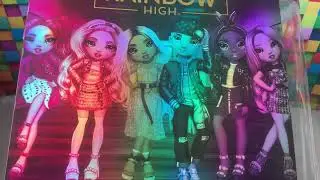 Rainbow High Amaya Raine - распаковка и обзор).