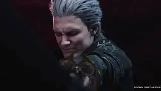 Vergil Status Green Screen Template 2