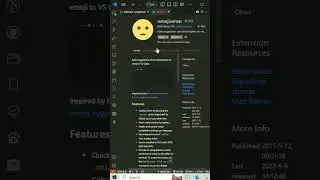 extension :emojisense visual studio code 