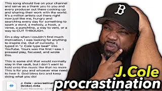 First Time Reacting To J Cole Procrastination (Broke)
