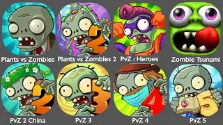 PvZ 5,PvZ 4,PvZ 3,PvZ 2 China,PvZ 2,PvZ : Heroes,Plants vs Zombies,Zombie Tsunami