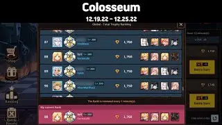 (Guardian Tales) Colosseum Week of 12.19.22 - 12.25.22