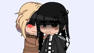 ‘ On the same day as mine! ‘ - Wednesday - Gacha Club - Wenclair