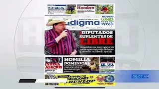 Titulares de Portada presentadas en HCH 2 DE OCTUBRE DEL 2023-Portada de Diario Digital Paradigma
