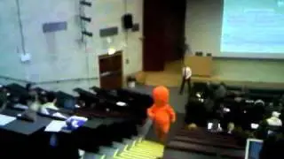 GIANT JELLYBABY INVADES A LECTURE