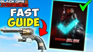 UNLOCK NEW Gravemark .357 FAST BO6 Zombies (Hell Ride Event Guide)