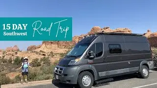 15 Day Southwest Family Road Trip in Campervan