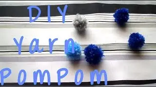 DIY Yarn Pom Pom ~ DIYStudio
