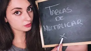 ASMR roleplay profesora te da clases 👩🏻‍🏫