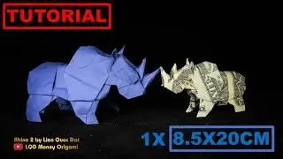 Rhino 2 (Lien Quoc Dat) - LQD Money Origami