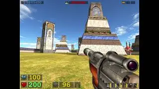 Serious Sam 1 (Classic) TSE: The Elephant Atrium | Gameplay & All secrets (SERIOUS)