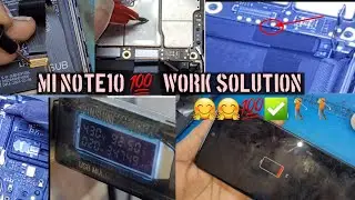 mi Note10 Note 10 pro Charging Problem solution || 5.v Line Properly Not Work Fix