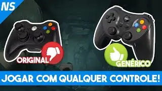 Como usar CONTROLE GENÉRICO no WINDOWS (tutorial + gameplay)