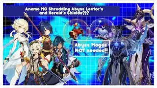 Genshin Impact - Anemo Traveler SHREDDING LECTOR’S AND HERALD’S SHIELD
