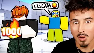 I pretended to be a NOOB in Roblox Rivals!