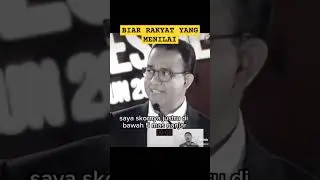 Prabowo enggan menilai, biar rakyat yang menilainya. #prabowo #prabowosubianto