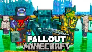 I Survived in a Fallout 4 Minecraft Simulation..
