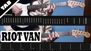 Riot Van - Arctic Monkeys | Guitar TAB | Lesson | Tutorial