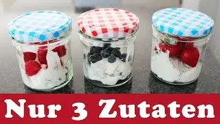 Schokokuss-Käsekuchen im Glas ohne Backen | Weight Watchers