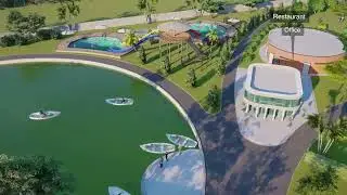 3d Landscape presentation done by Idealabs near Buldhana