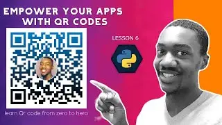 How to  create a QR Code server generator with Python | Python Application Tutorial 6