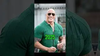 Evolution of The Rock 2025-1972 😱 