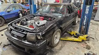 Big Block Fox gets SERIOUS with a Built Transmission!