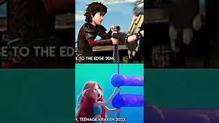 Oh DreamWorks why are they so similar?🤔#kraken #httyd #dreamworks
