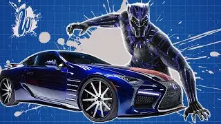 King T'Challa's Lexus LC 500 From Marvel's Black Panther | West Coast Customs